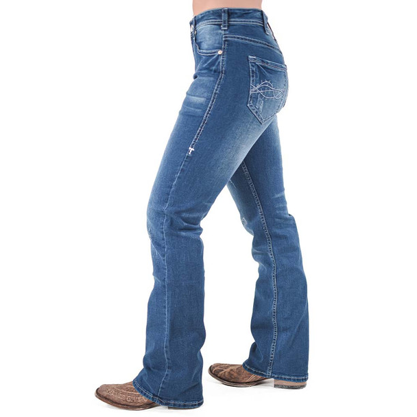 Cowgirl Tuff Women's Right On II Jeans - Medium Wash