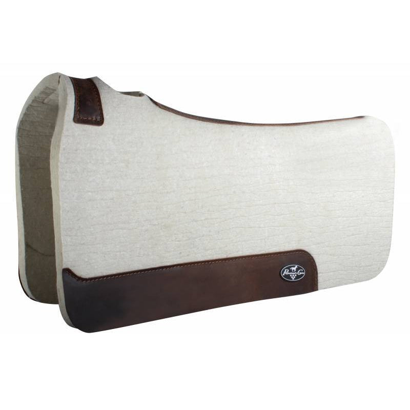 Professional's Choice 28x30 Steam Pressed Comfort-Fit Felt Saddle Pad -  3/4" Felt