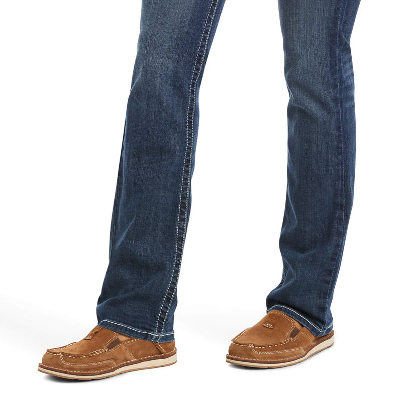 Ariat Women's REAL Mid Rise Stretch Ivy Stackable Straight Leg Jeans - Dresden - Irvine Tack & Western Wear