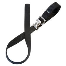 Weaver Multi-Purpose Tie Strap, Black, 1" x 2'