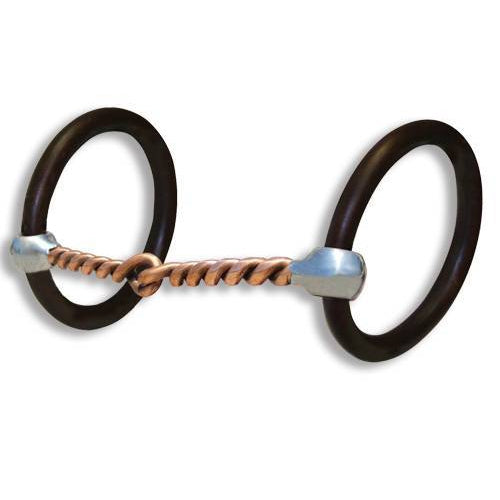 Professional's Choice Bob Avila Copper Twist Mouth Snaffle Bit