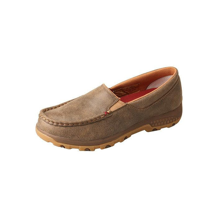 Twisted X Women's Cellstretch Casual Slip-on Low, D Toe - Bomber