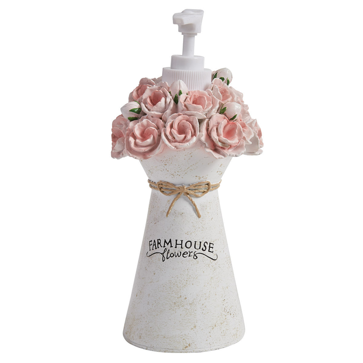 Farmhouse Peonies Soap Dispenser