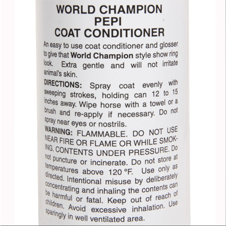 World Champion PEPI Coat Conditioner