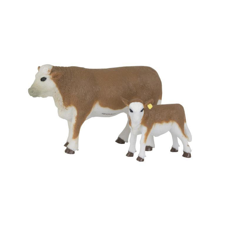 Big Country Toys Hereford Cow & Calf - Irvine Tack & Western Wear