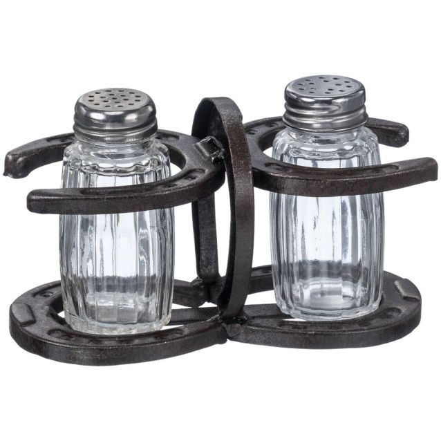 Tough 1 Horseshoe Salt & Pepper Shaker Set