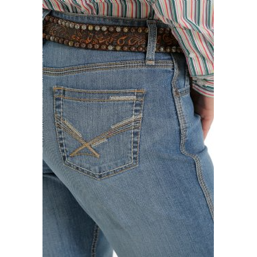 Cinch Women's Shannon Slim Fit Jeans - Medium Stonewash