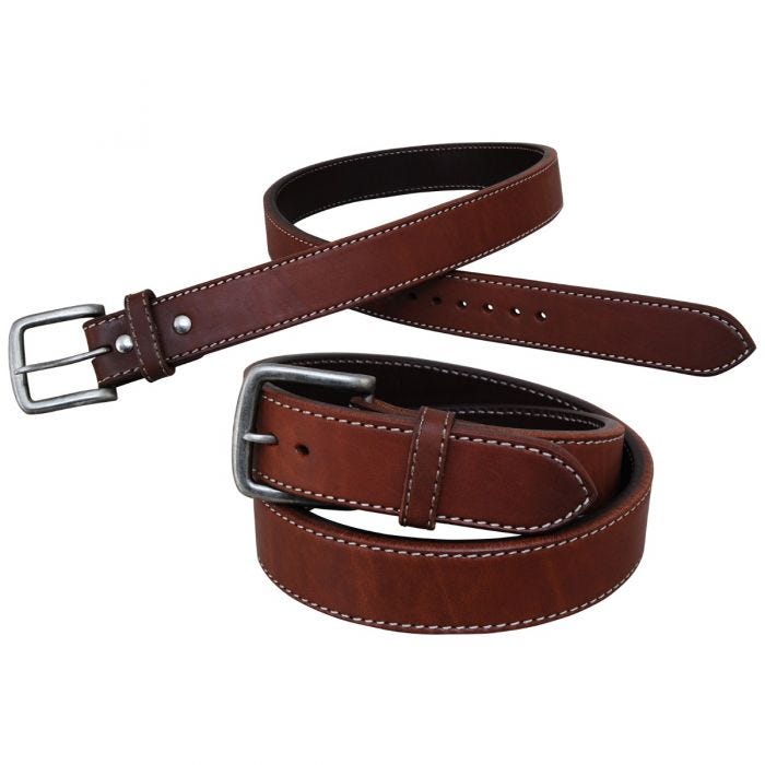 Circle Y Men's Heavy Duty Plain Belt
