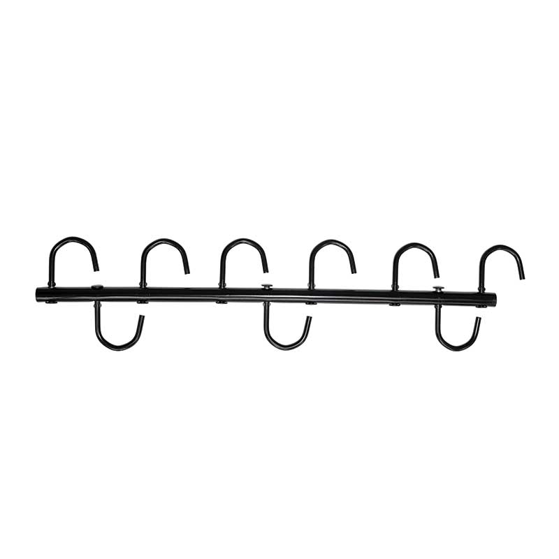 Irvine Steel Tack Rack Black - 9 Hook