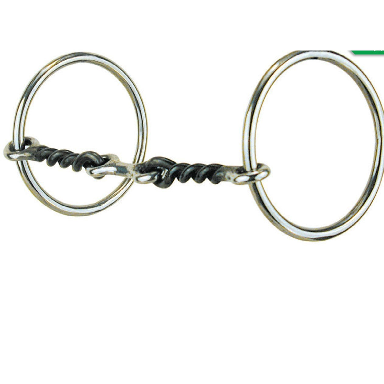 Reinsman Medium Loose Ring 3 Piece Twisted Dogbone Snaffle Bit