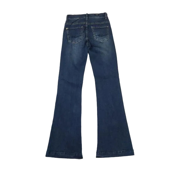Cowgirl Couture Women's Signature Trouser Jeans - Dark Wash