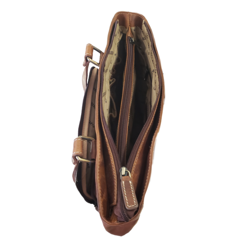 Rugged Earth Women's Leather Purse w/Organizer