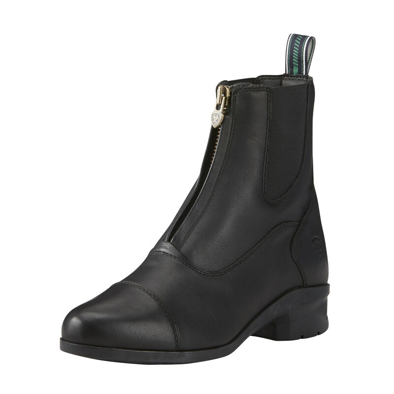 Ariat Womens Heritage IV Zip Paddock Boots - Black