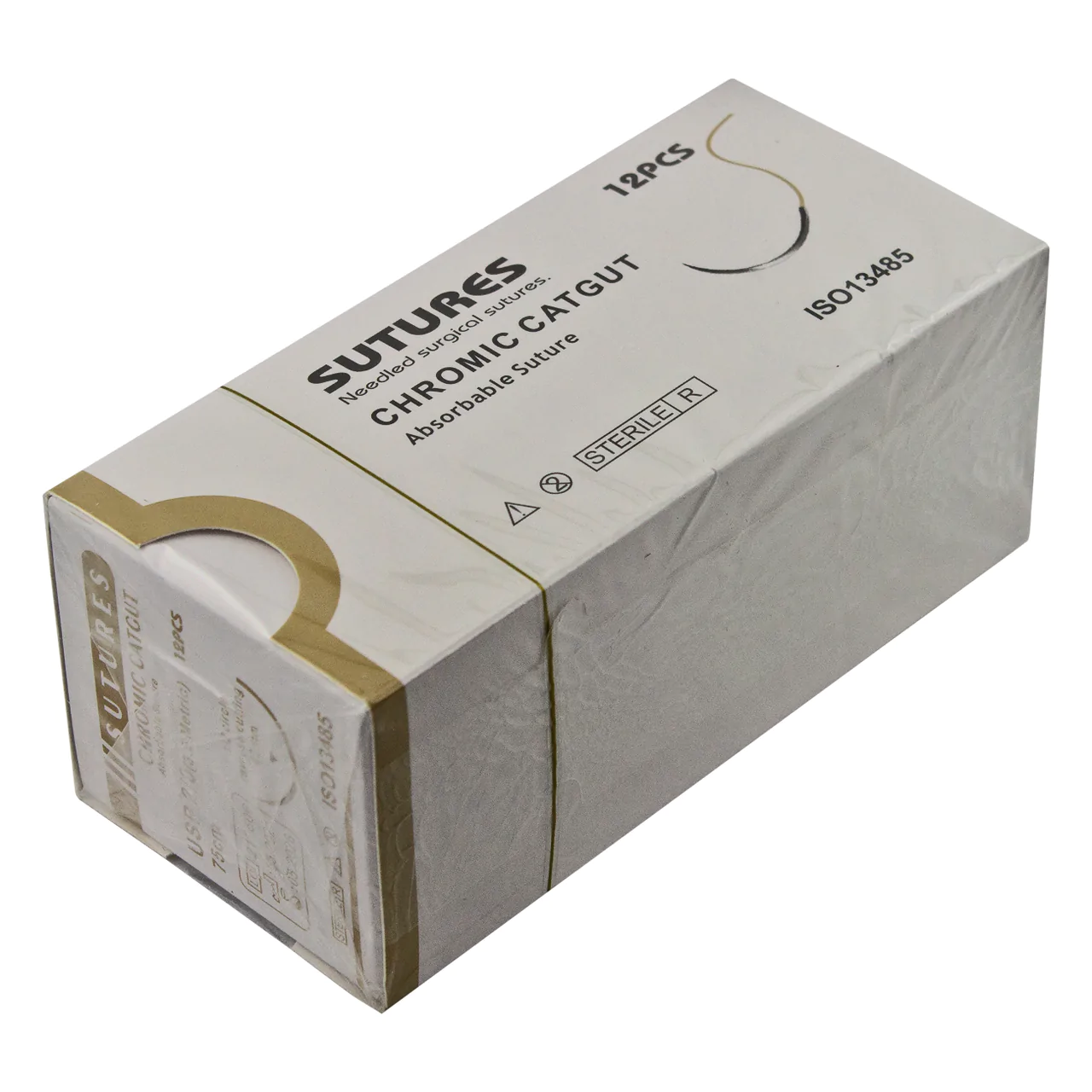 Chromic Suture #2 w/Needle 12/bx