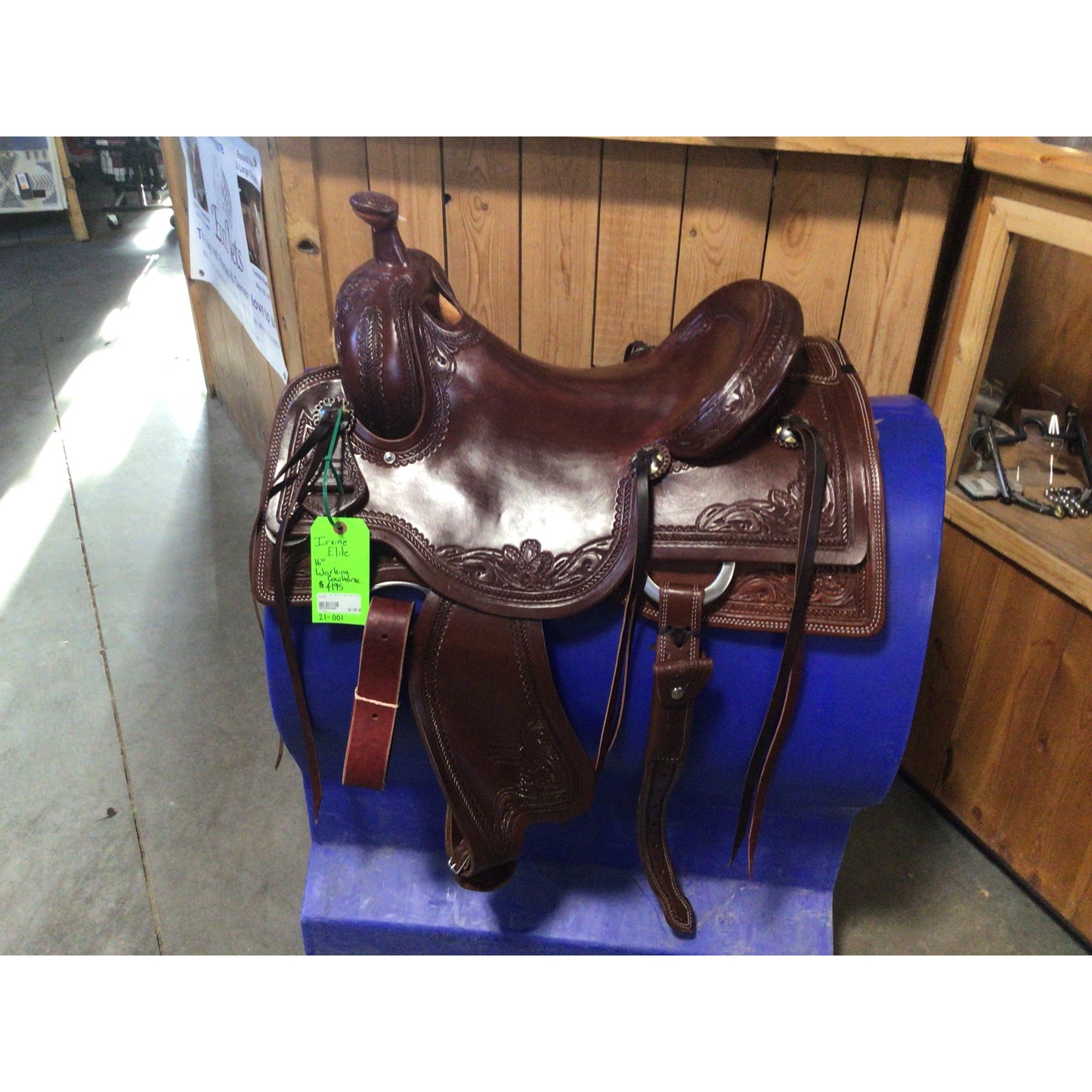 Irvine Elite 16" Working Cowhorse Saddle