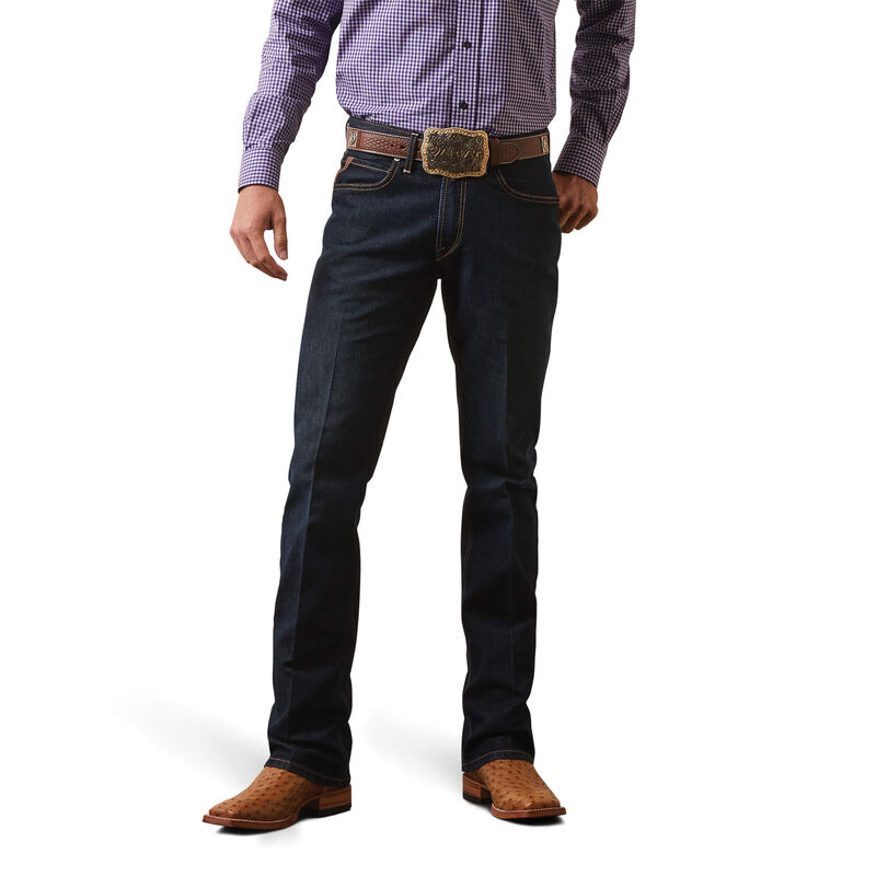 Ariat Men's M4 Hansen Relaxed Bootcut Jeans - Blackstone