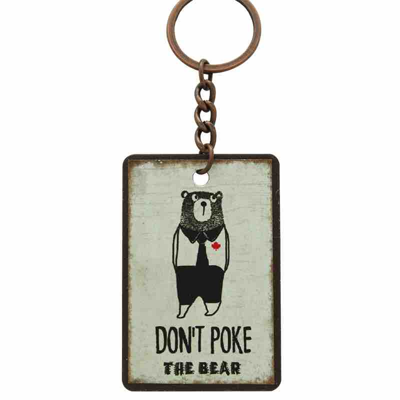 Key Chain - Dont Poke The Bear