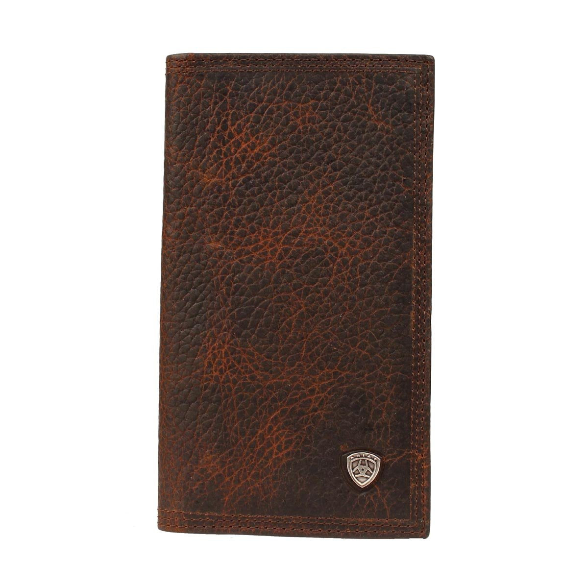Ariat Men's Shield Concho Rodeo Wallet - Rowdy Brown