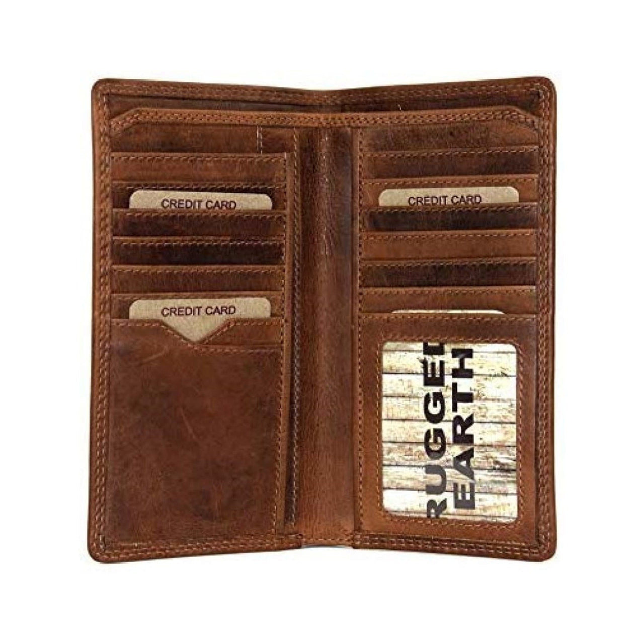 Rugged Earth Leather Wallet