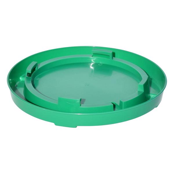 TuffStuff Enclosed Poultry Drinker Gallon Base Green