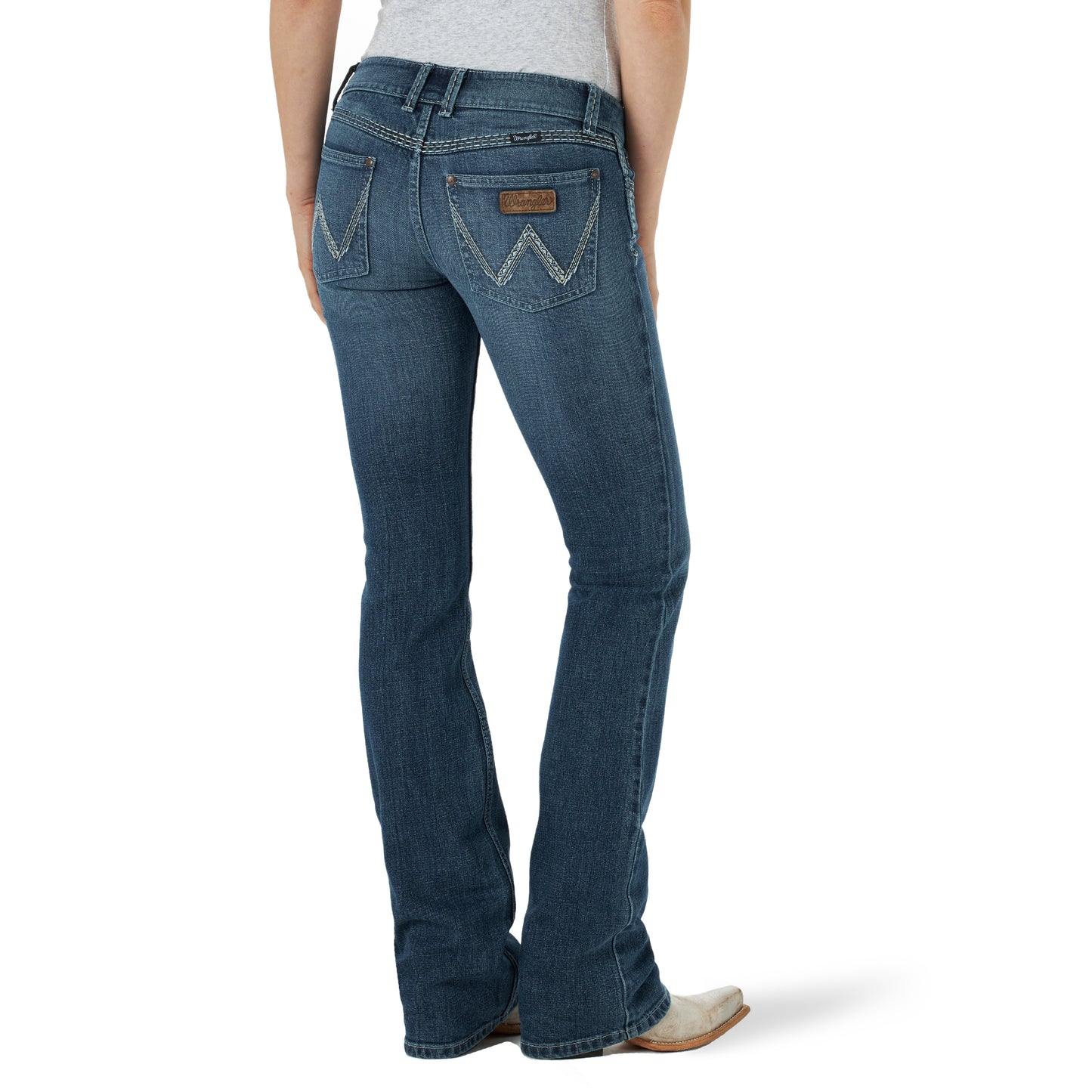 **Wrangler Women's Retro Sadie Low Rise Bootcut Jeans - Molly