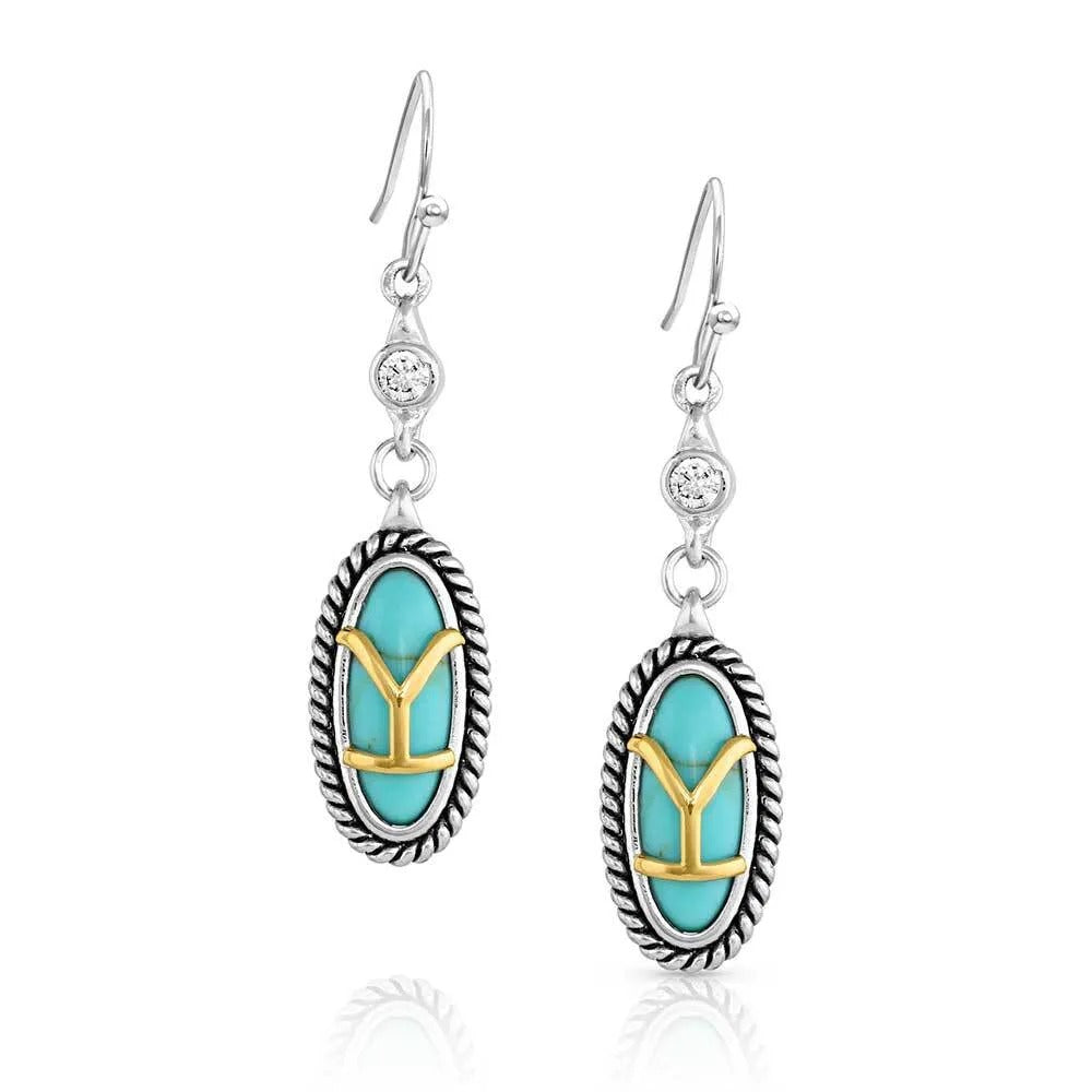 Native american 2025 turquoise earrings