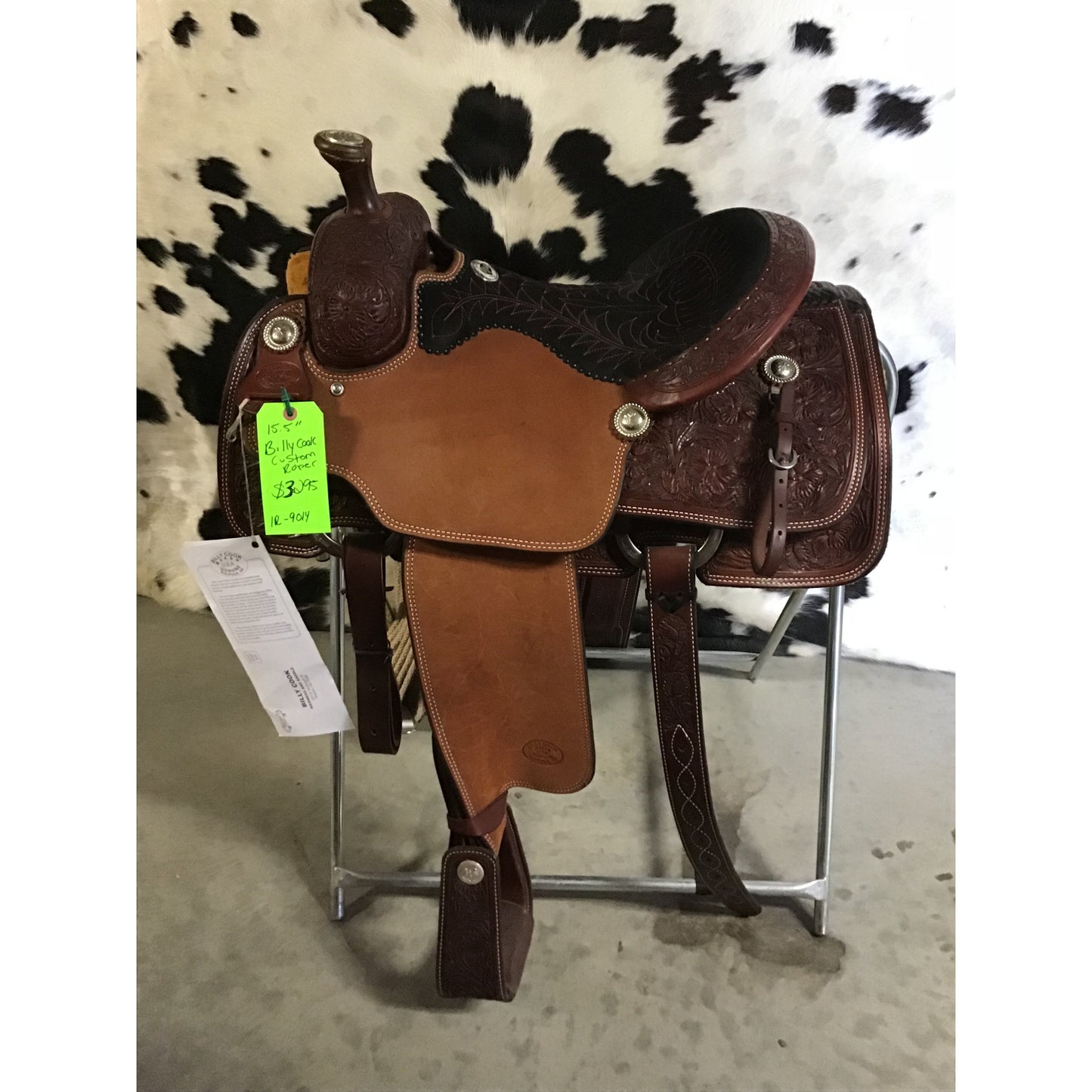 Billy Cook 15.5" Custom Rope Saddle