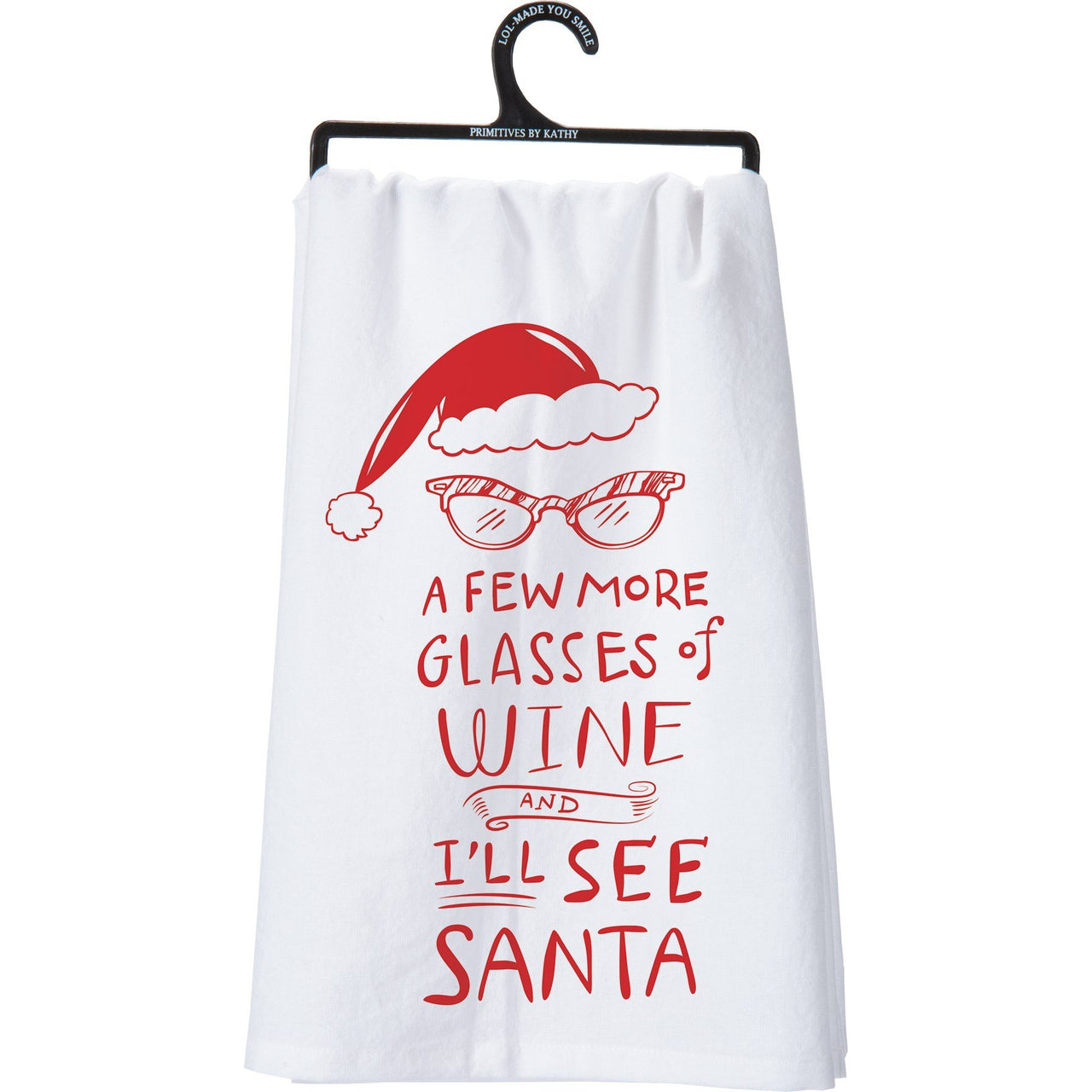 Dish Towel - See Santa