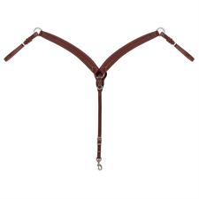 Weaver Barbed Wire Contoured Breast Collar - Brown