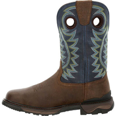 **Rocky Men's Carbon 6 Waterproof Pull-On Western Boots