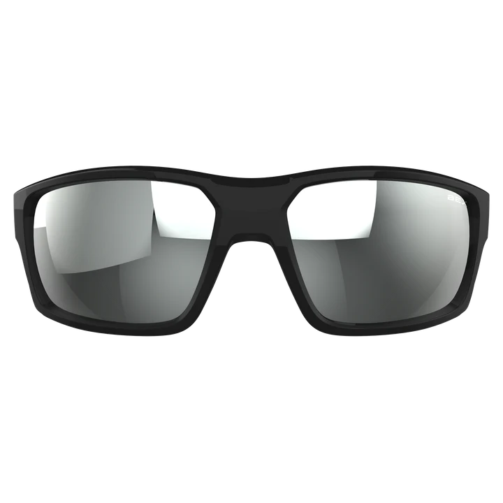BEX Crusher Sunglasses - Black/Grey (Silver Flash)