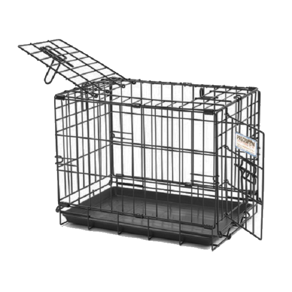 Precision 1000 Black ProValu2 Crate 19 x 12 x 14 Two Door