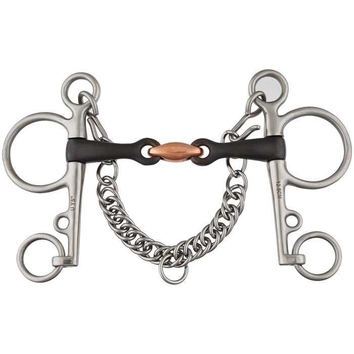 Shires Double Jointed Pelham w/Sweet Iron Bit