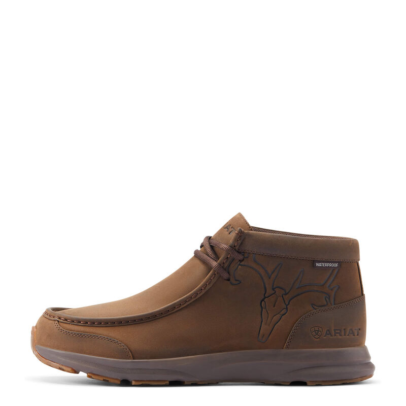 Ariat Men's Spitfire Outdoor Waterproof Shoes - Oily Distressed Brown