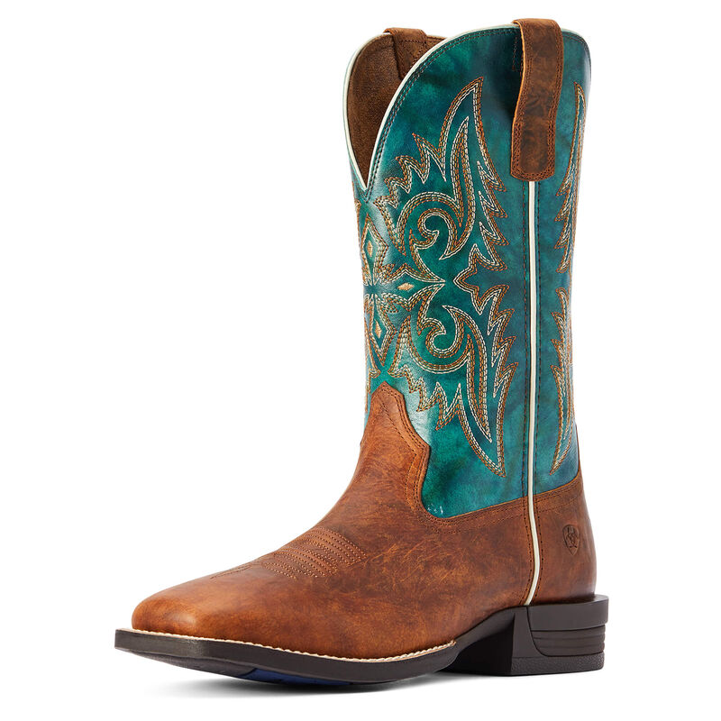 Ariat Men's Wild Thang Western Boots - Fiery Brown Crunch