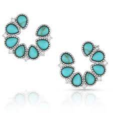 Montana Silversmith Lucky 7 Turquoise Earrings