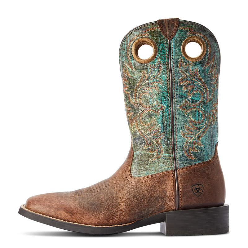 **Ariat Men's Sport Rodeo Western Boots - Loco Brown - FINAL SALE