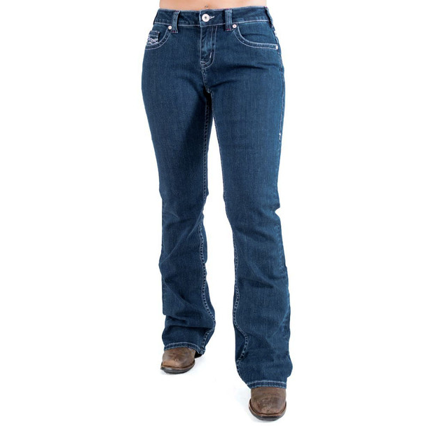 Cowgirl Tuff Women's Freedom Jeans - Medium Wash