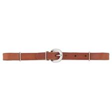 Weaver Canyon Rose Straight Leather Curb Strap