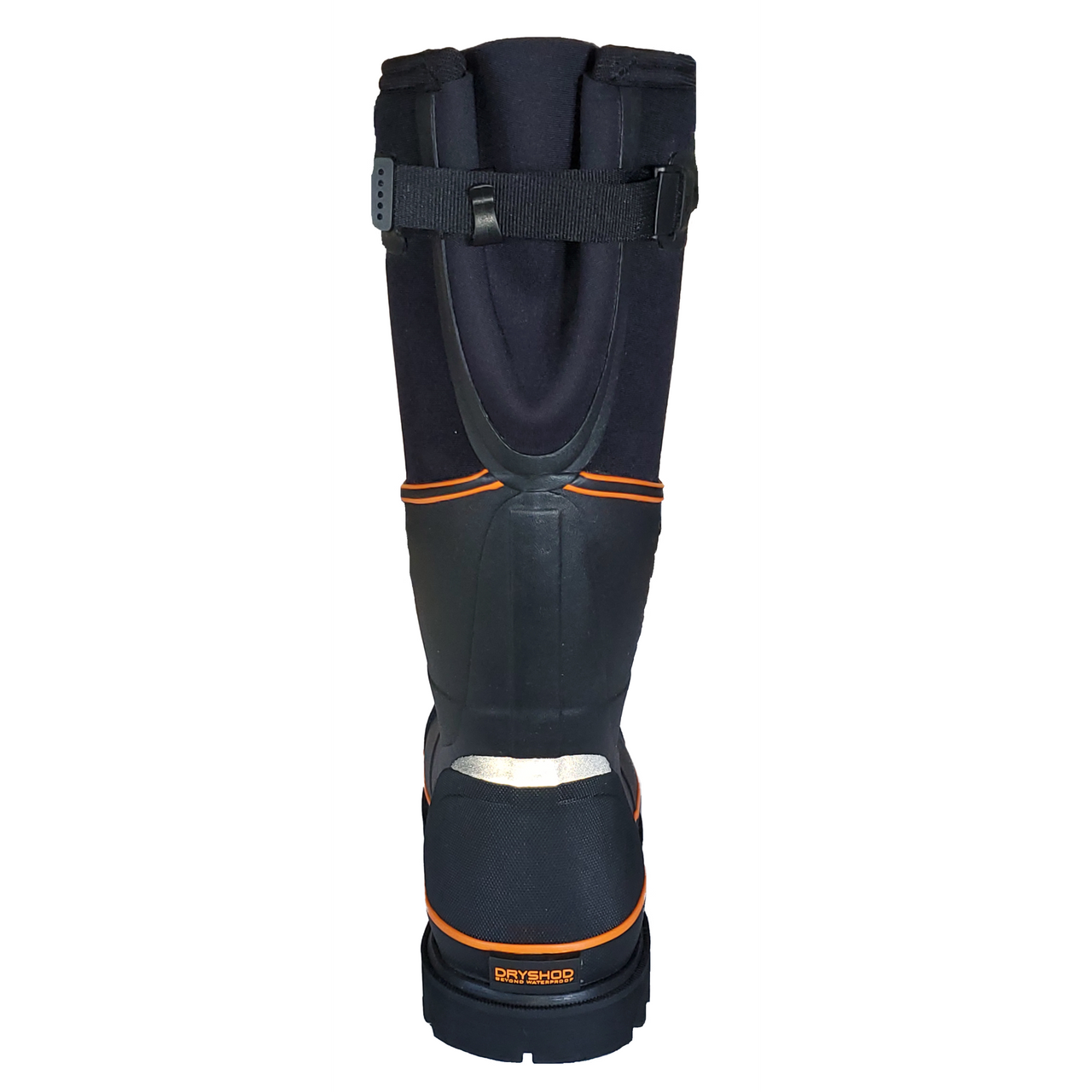 Dryshod Unisex Steel Toe Max Gusset CSA High Boots - Black/Orange