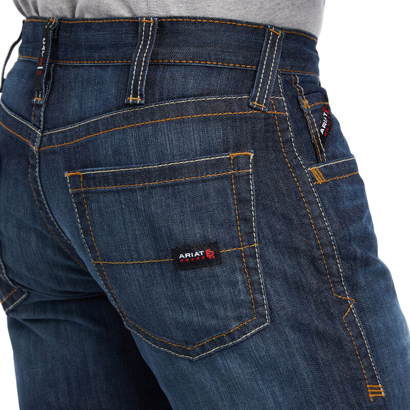 **Ariat Men's FR M5 Straight Duralight Stretch Basic Straight Leg Jean - Lassen - Irvine Tack & Western Wear
