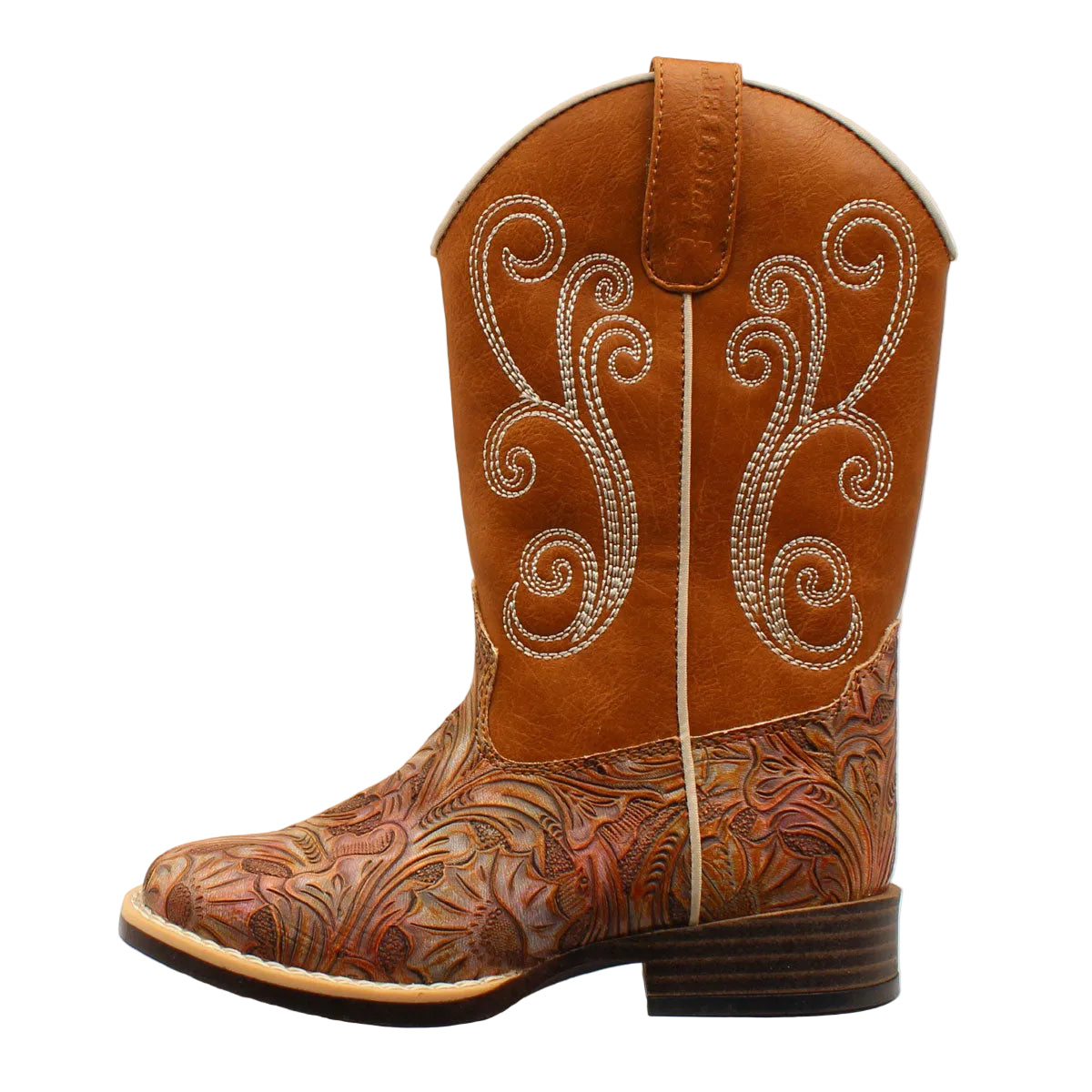 Twister Toddler Elizabeth Western Boots - Light Brown/Ivory Swirl - Irvine Tack & Western Wear