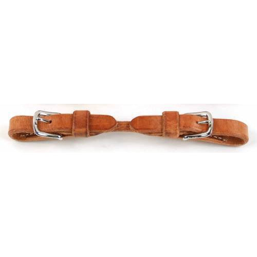 Professional's Choice Shutz Curb Strap - Round Harness Leather - Irvine Tack & Western Wear
