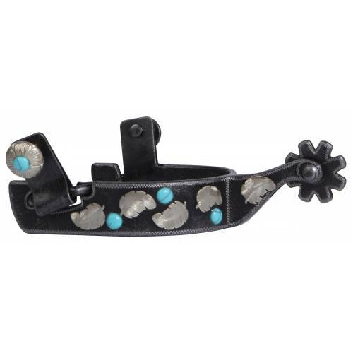 Professional's Choice Turquoise Feather 1" Spur
