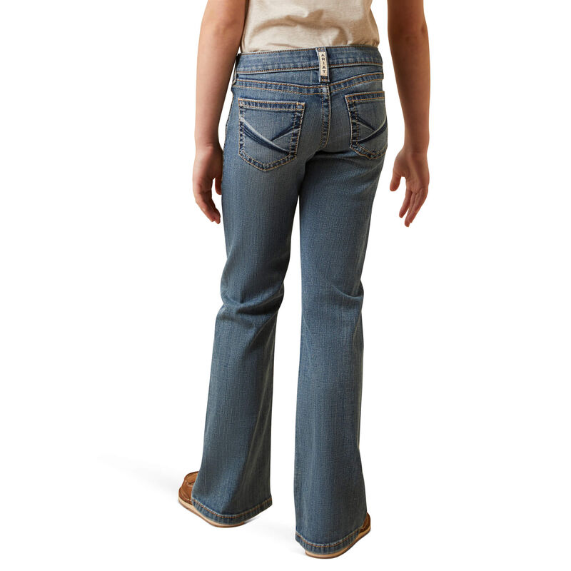 **Ariat Girl's REAL Leila Boot Cut Jeans - Eleanor