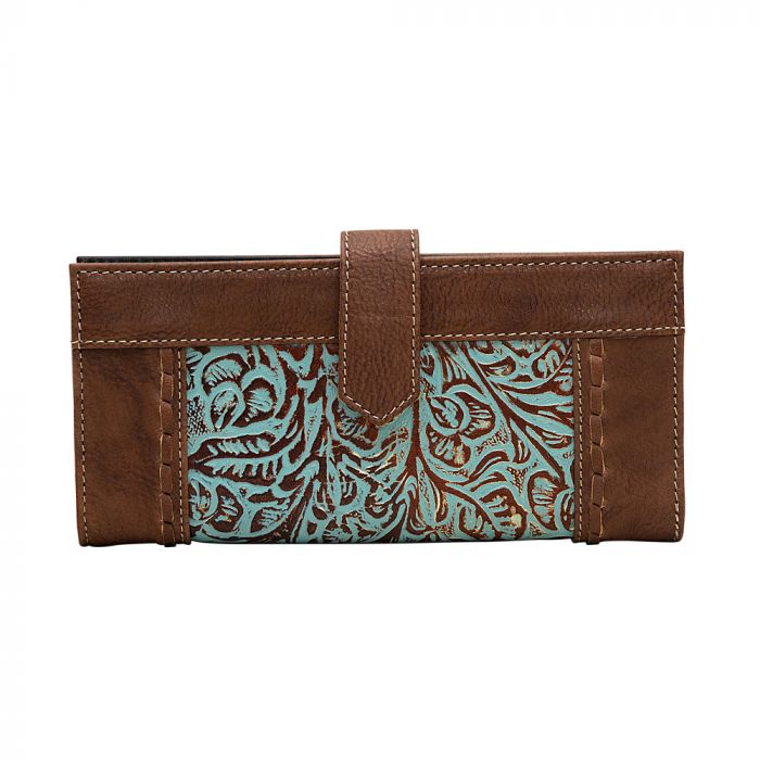 Myra MIni Brown Wallet