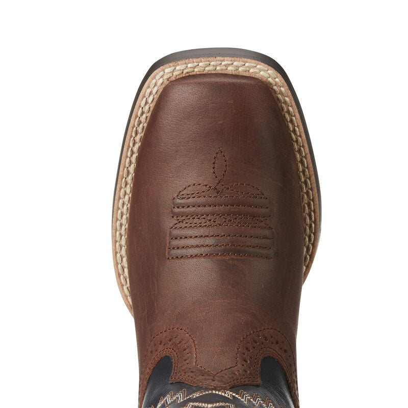 Ariat Youth Tycoon Western Boots - Brazen Brown