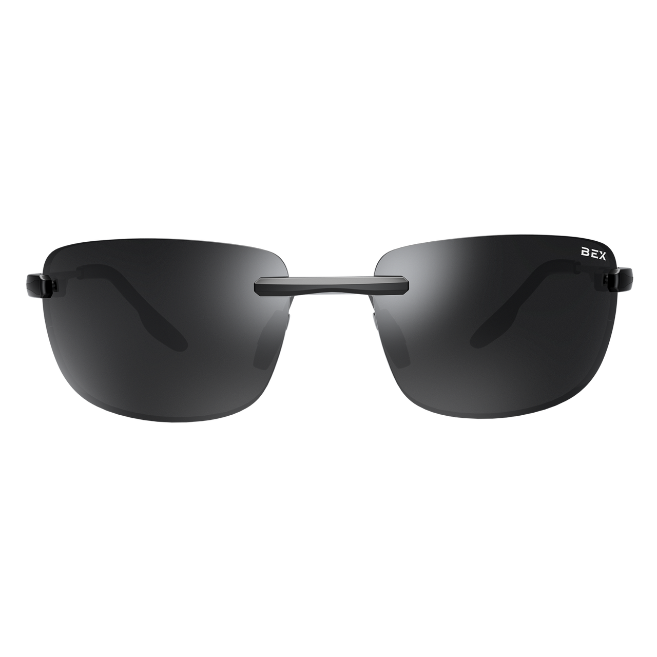 Bex Brackley X Sunglasses - Black/Grey (Silver Flash)