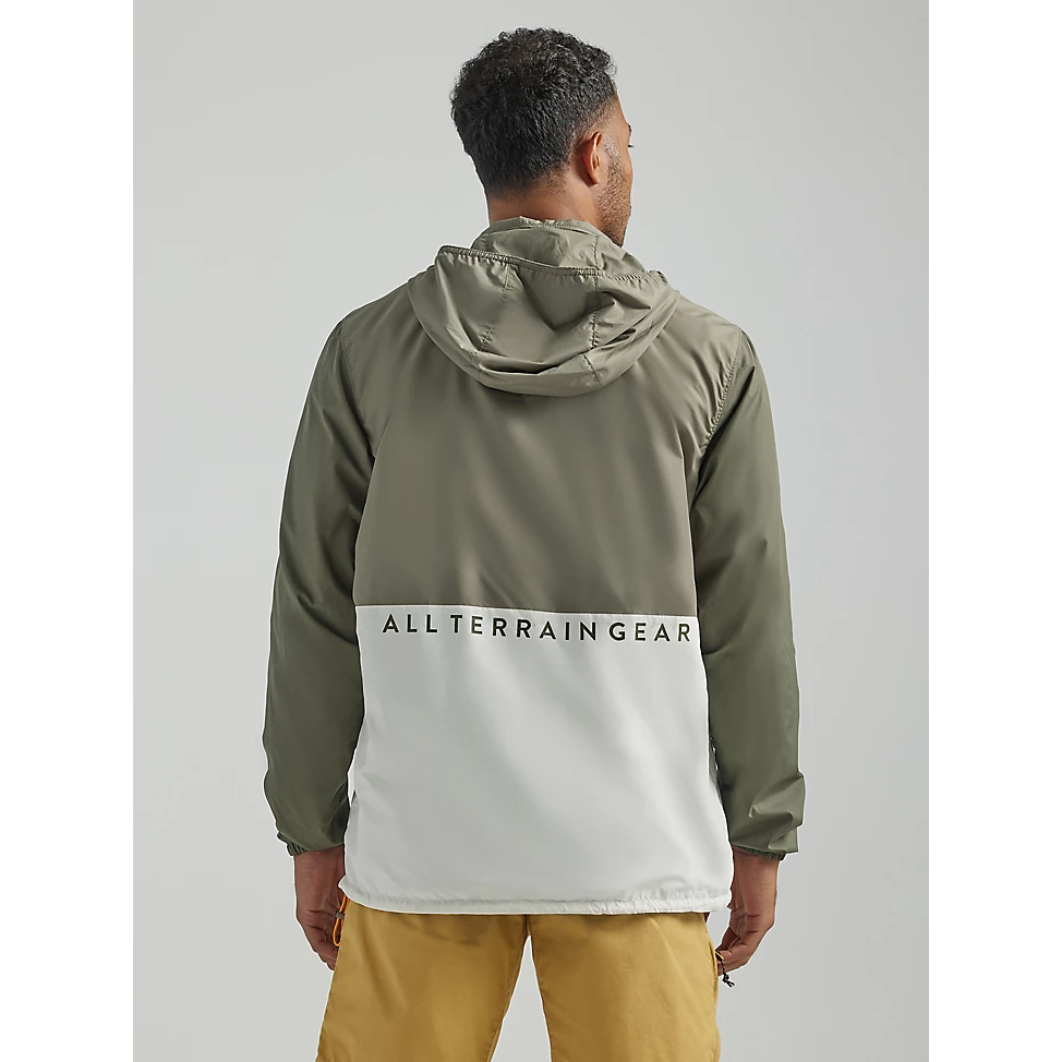 ATG by Wrangler Men's Reversible Windbreaker Jacket - Dusty Olive