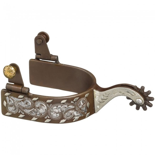 Spur ABR Engraved w/Buckstitch